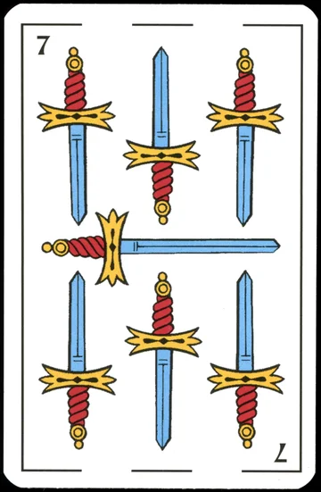 Siete de espada